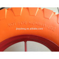 After-sale protection cheap 400-8 spoke style wheel barrow pu foam wheel for seal Saudi Arabia market